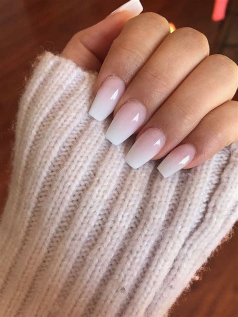 40 Beautiful Ideas of Nude Ombre Nails to Try ASAP